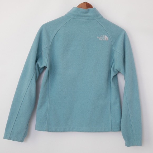 The North Face Light Blue Windwall fleece jacket - Picture 5 of 14